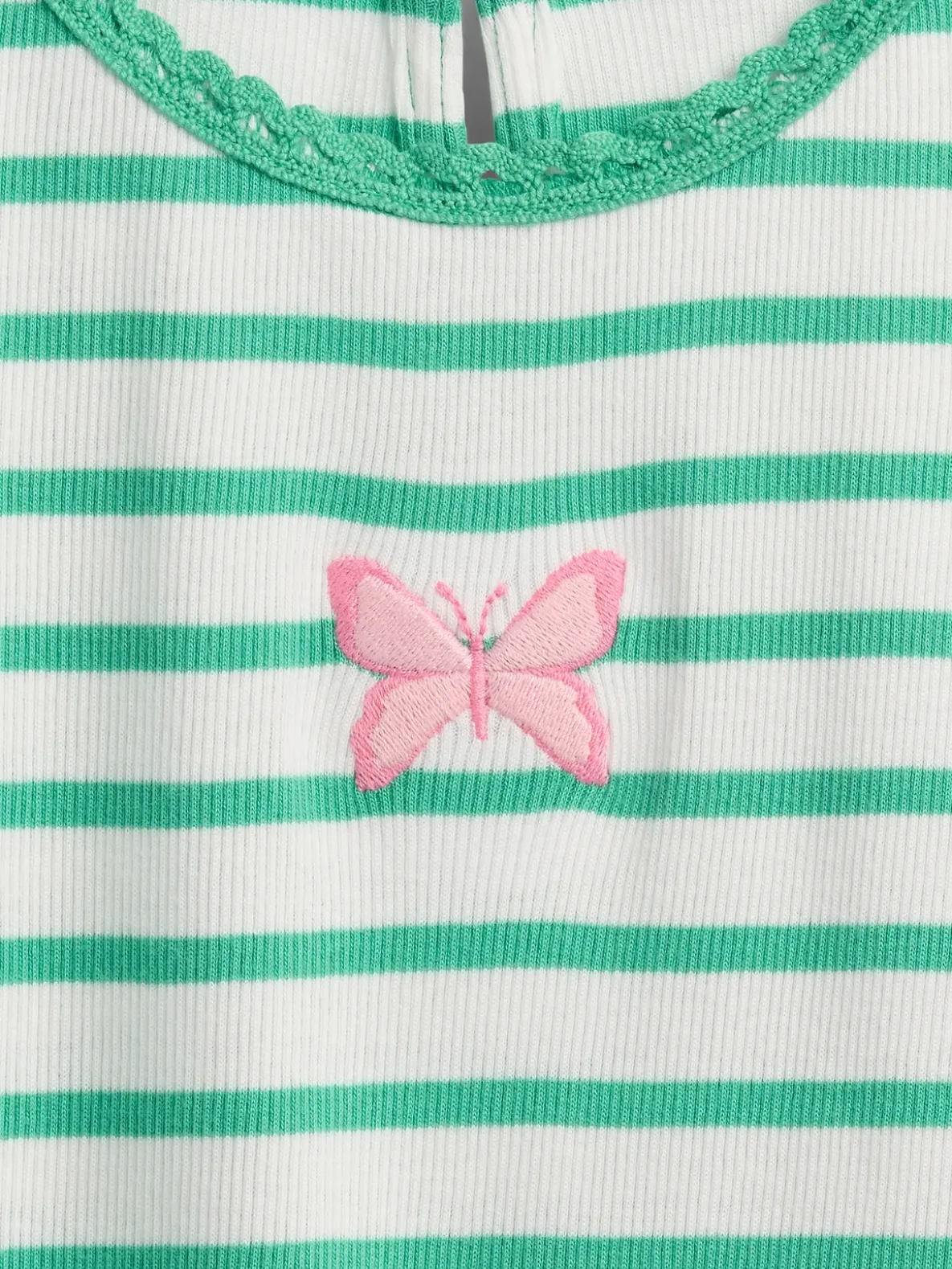 Baby & Toddler Embroidered Rib T-Shirt