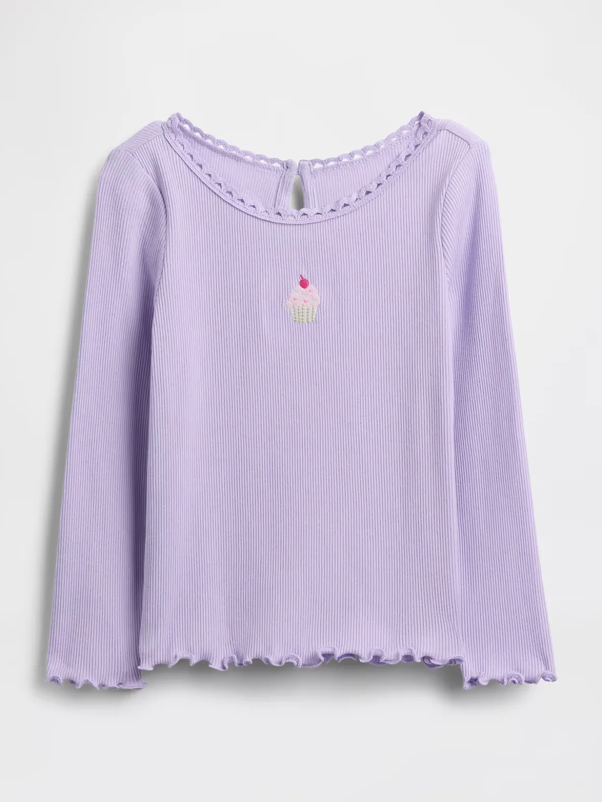 Baby & Toddler Embroidered Graphic Rib T-Shirt