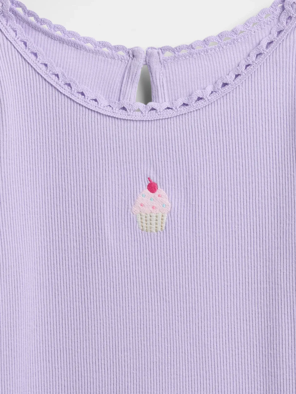 Baby & Toddler Embroidered Graphic Rib T-Shirt