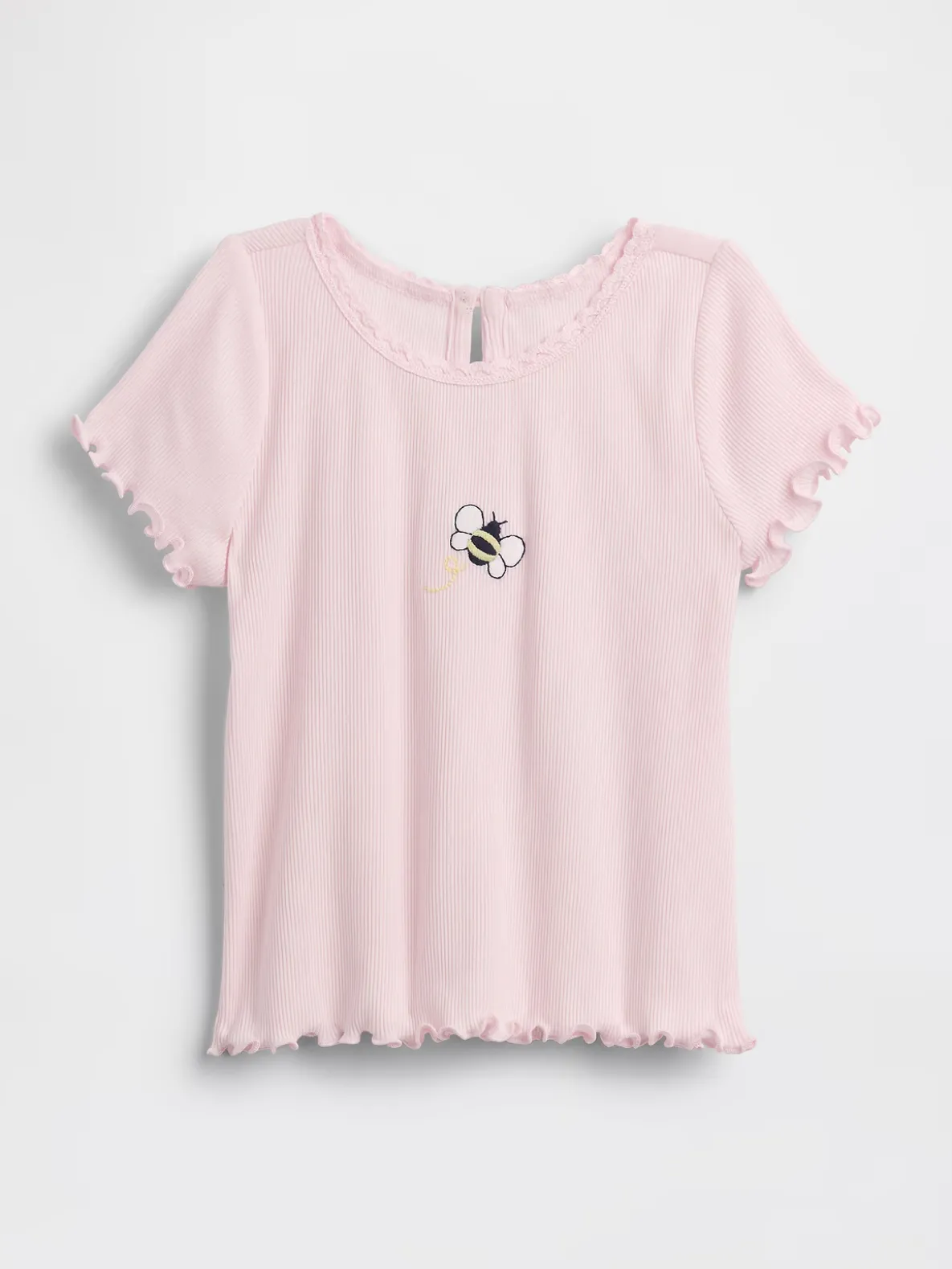 Baby & Toddler Embroidered Rib T-Shirt