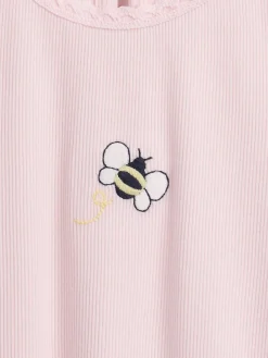 Baby & Toddler Embroidered Rib T-Shirt