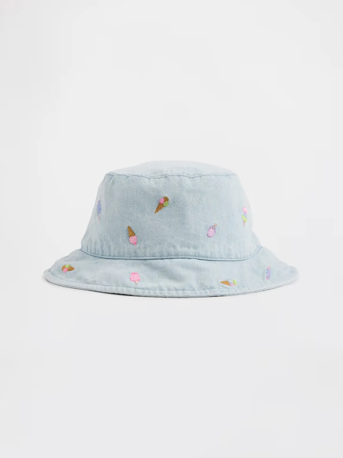 Baby & Toddler Embroidered Denim Bucket Hat