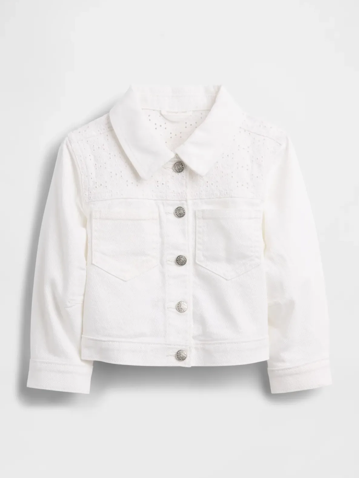 Baby & Toddler Eyelet Denim Jacket