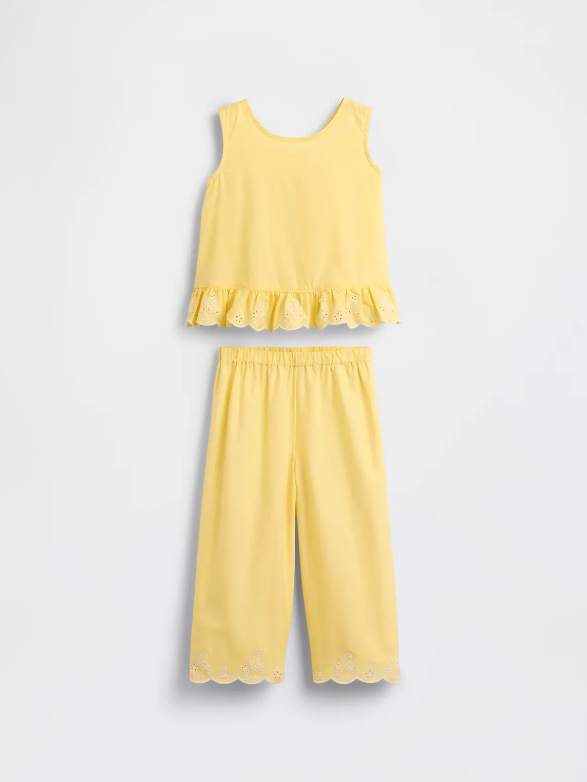 Baby & Toddler Eyelet Ruffle Outfit Set