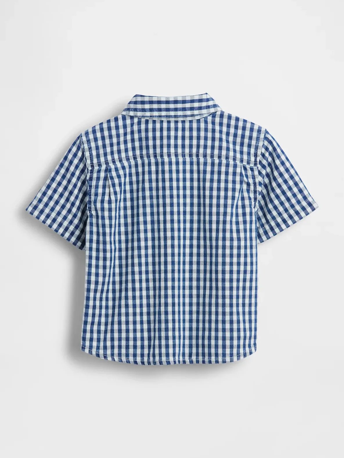 Baby & Toddler Gingham Denim Big Shirt