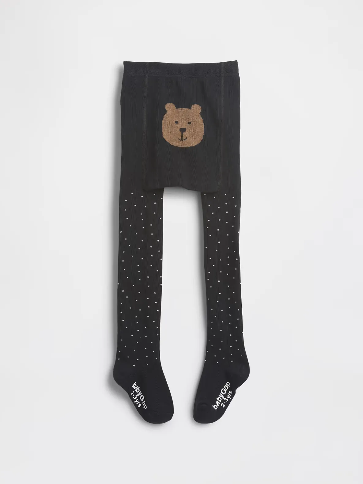 Baby & Toddler Glitter Dot Bear Tights