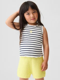 Baby & Toddler Graphic Stripe Rib Tank Top