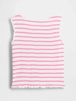 Baby & Toddler Graphic Stripe Rib Tank Top