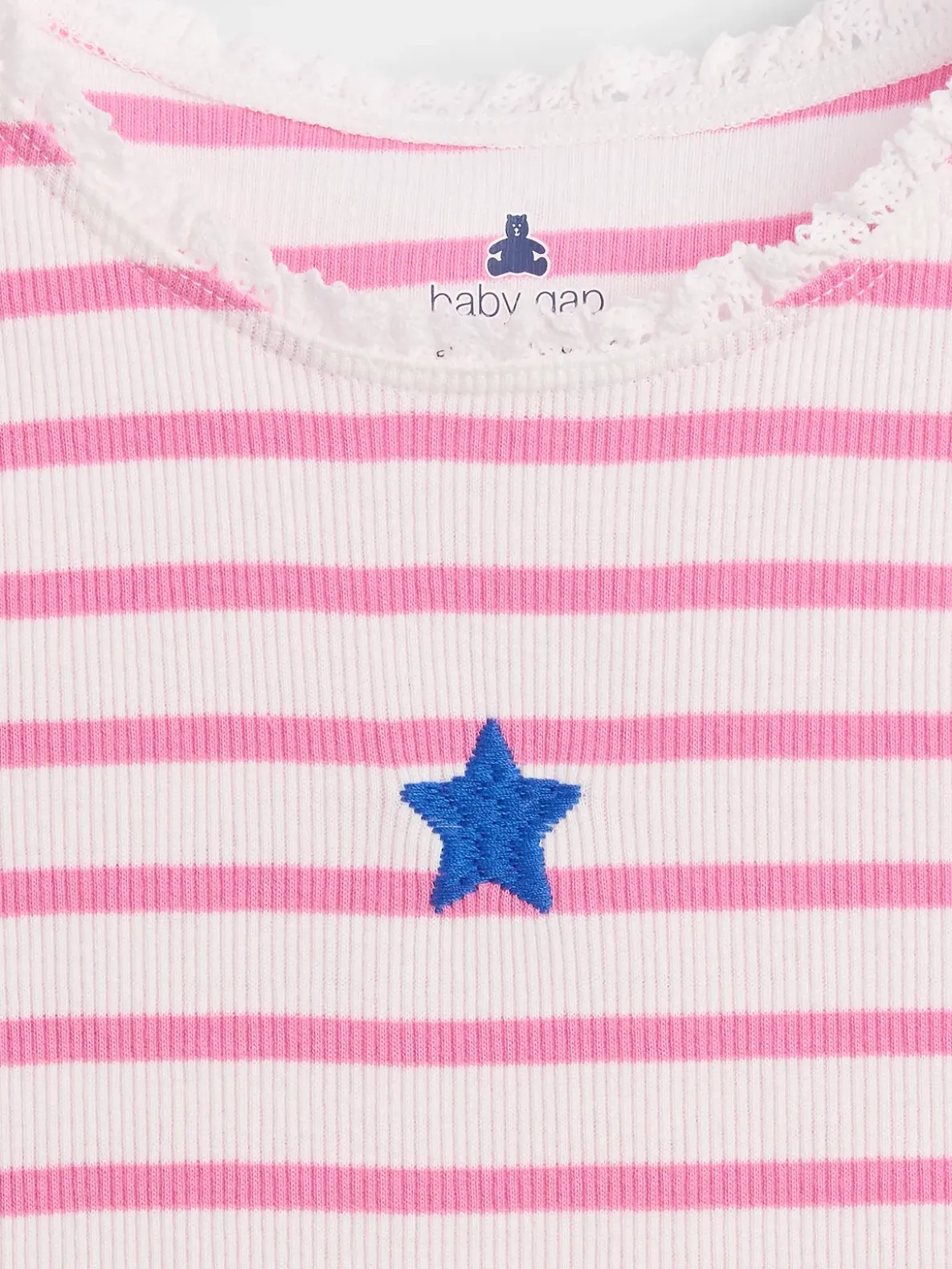 Baby & Toddler Graphic Stripe Rib Tank Top