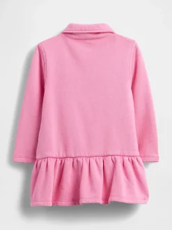 Baby & Toddler Half-Zip Pullover Sweatshirt Dress