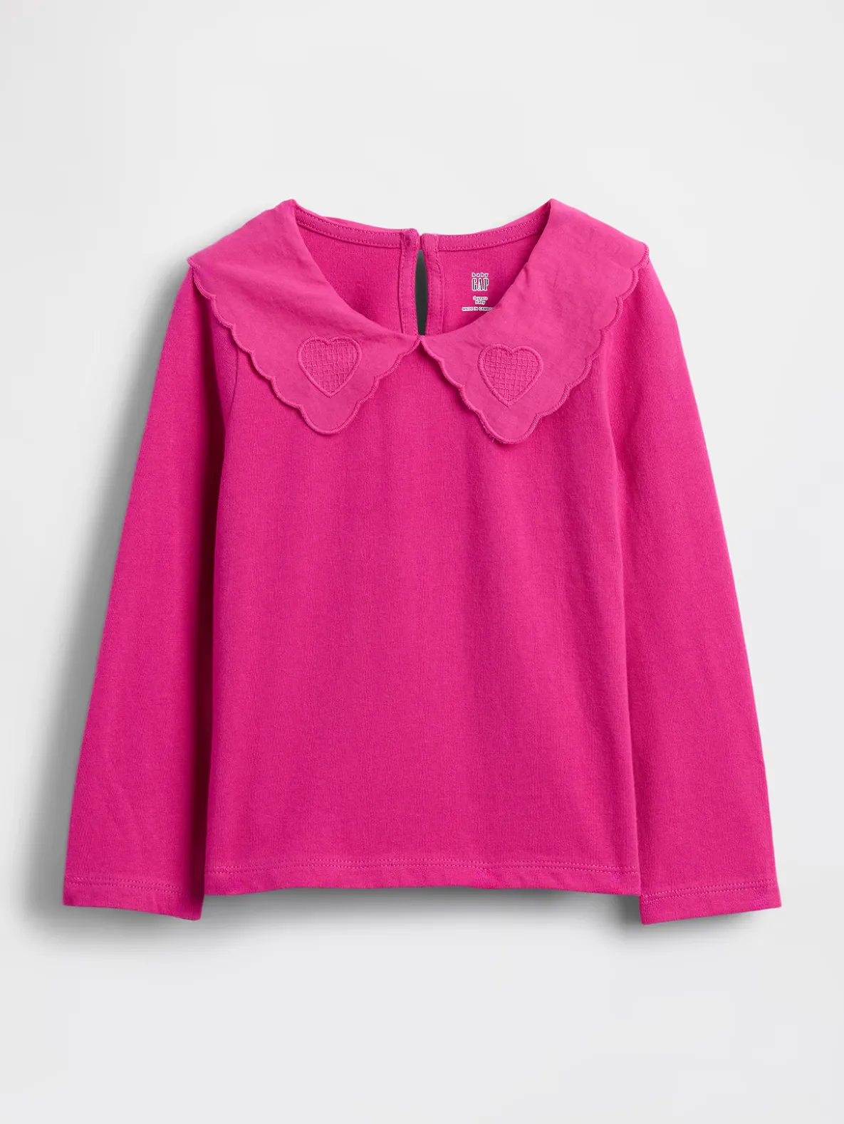 Baby & Toddler Heart Collar Top