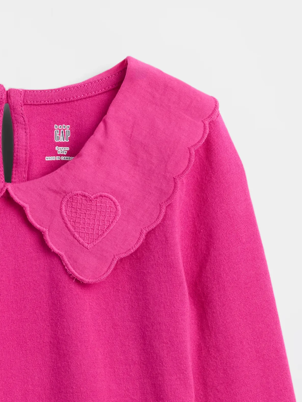Baby & Toddler Heart Collar Top