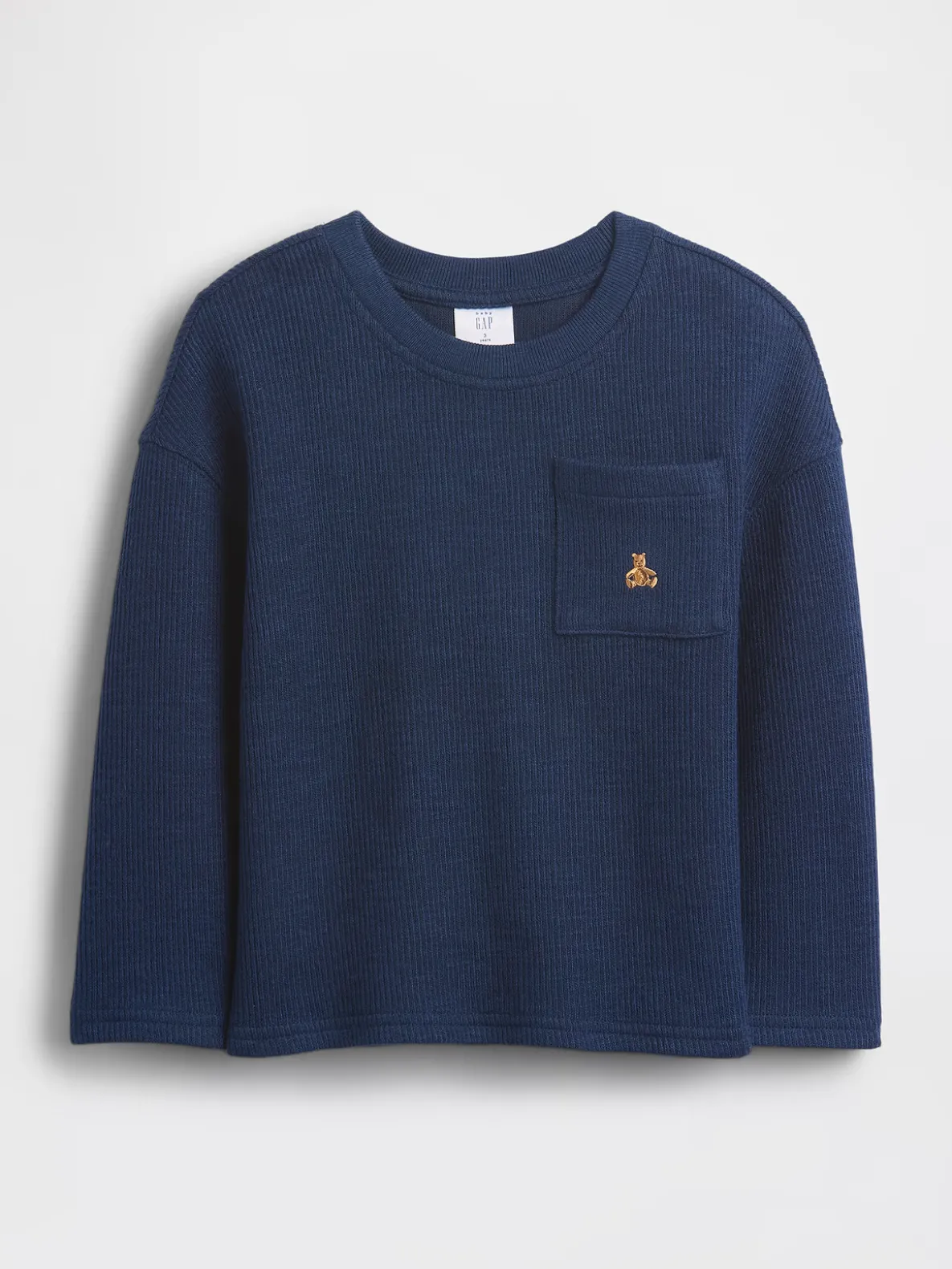Baby & Toddler Heavyweight Rib Pocket T-Shirt
