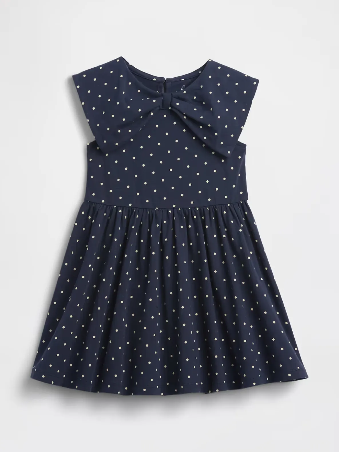 Baby & Toddler Jersey Bow Collar Dress