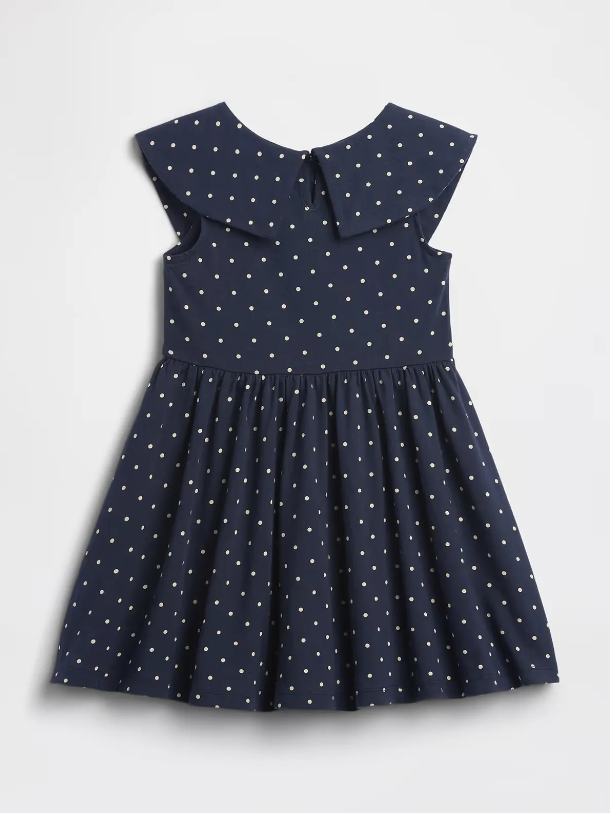 Baby & Toddler Jersey Bow Collar Dress