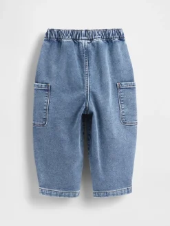 Baby & Toddler Knit Barrel Jeans