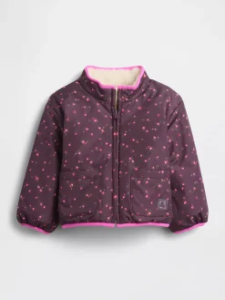 Baby & Toddler Lightweight Sherpa Reversible Jacket