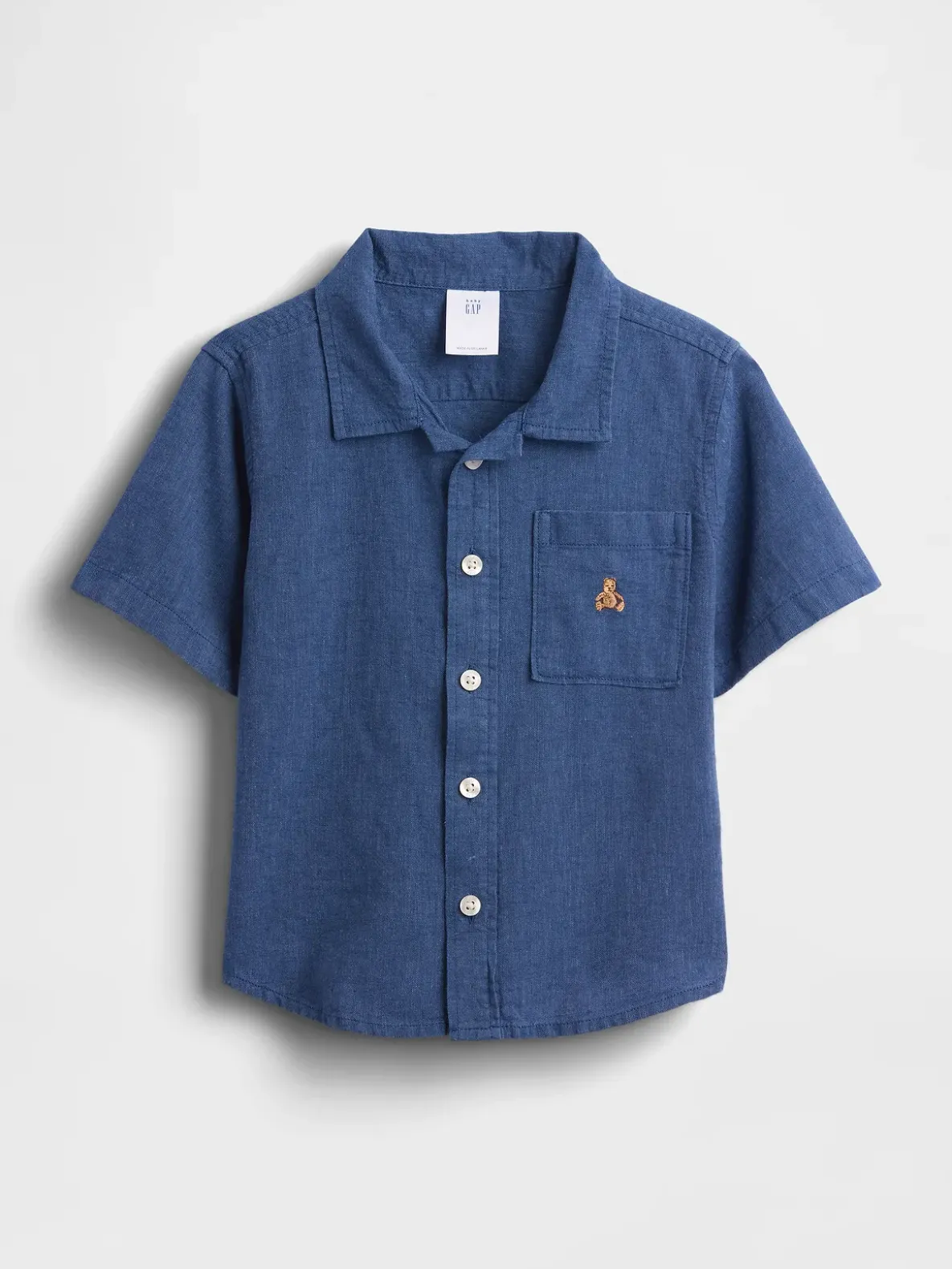Baby & Toddler Linen-Cotton Shirt