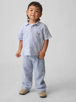Baby & Toddler Linen-Cotton Pull-On Pants
