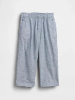Baby & Toddler Linen-Cotton Pull-On Pants