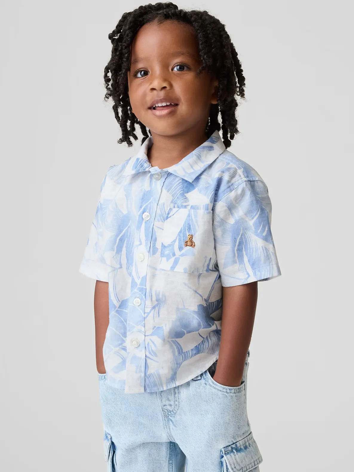 Baby & Toddler Linen-Cotton Shirt