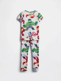 Baby & Toddler Marvel Organic Brushed Cotton PJ Set
