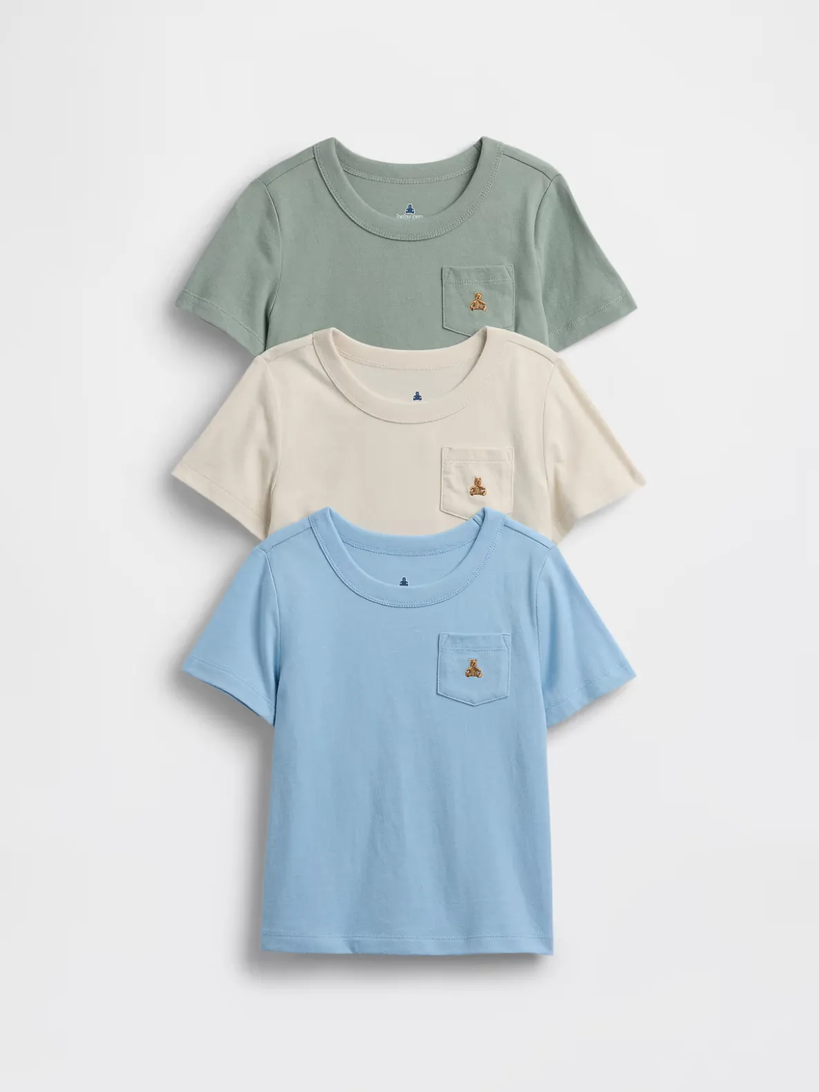 Baby & Toddler Mix & Match Pocket T-Shirt (3-Pack)