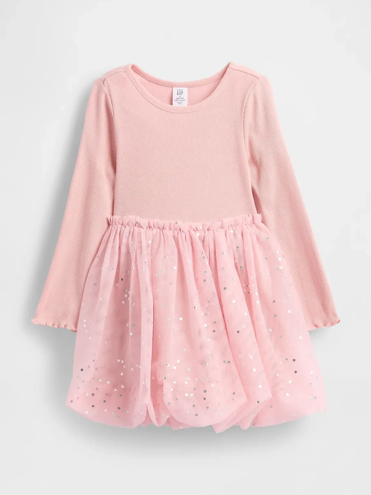 Baby & Toddler Mixed Media Bubble Dress