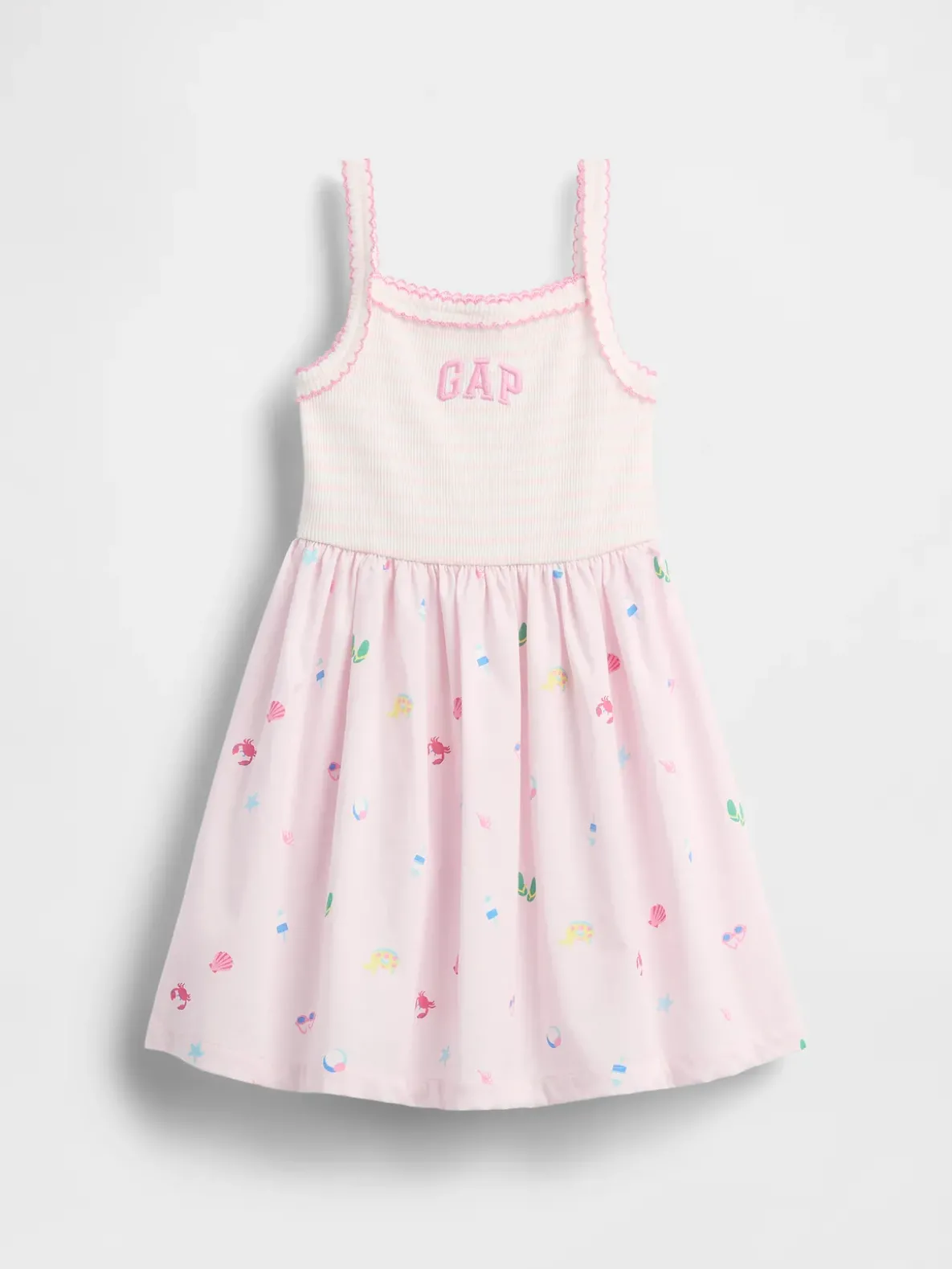 Baby & Toddler Mixed Media Apron Dress