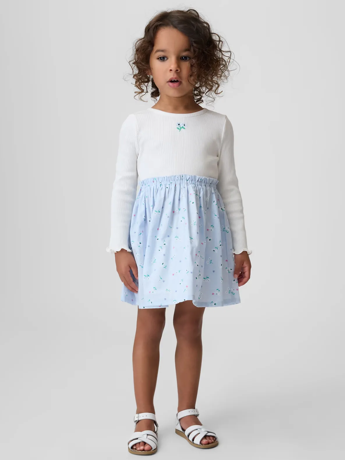 Baby & Toddler Mixed Media Dress
