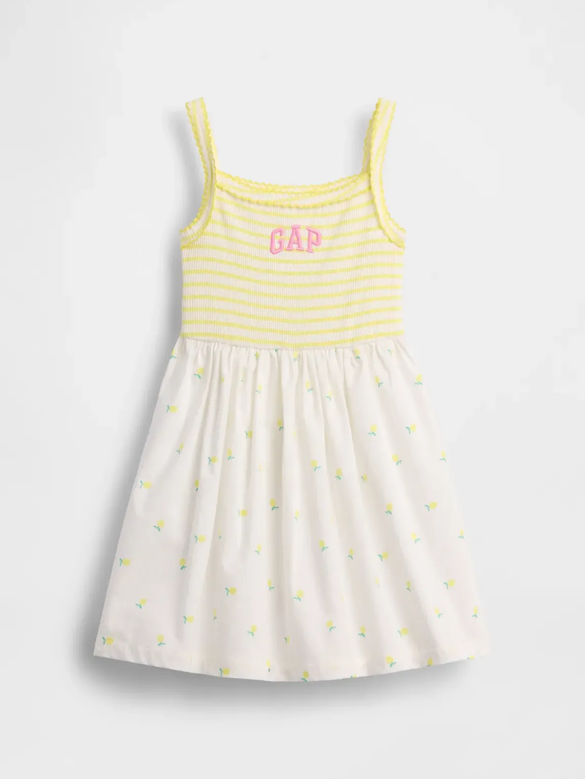Baby & Toddler Mixed Media Apron Dress