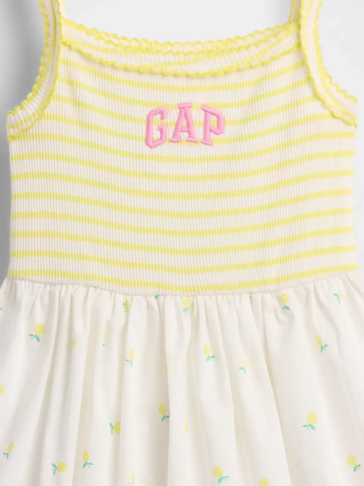 Baby & Toddler Mixed Media Apron Dress