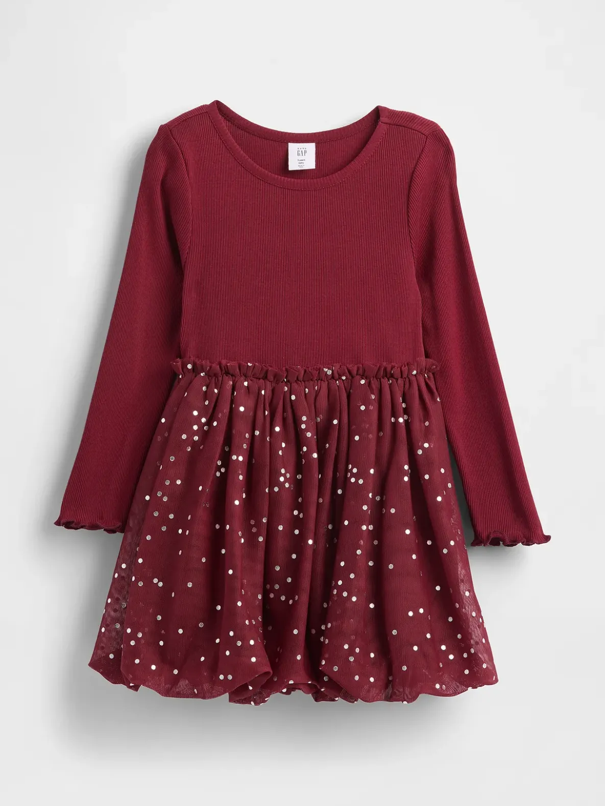Baby & Toddler Mixed Media Bubble Dress