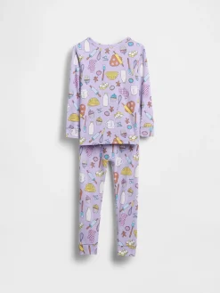 Baby & Toddler Organic Brushed Cotton PJ Set