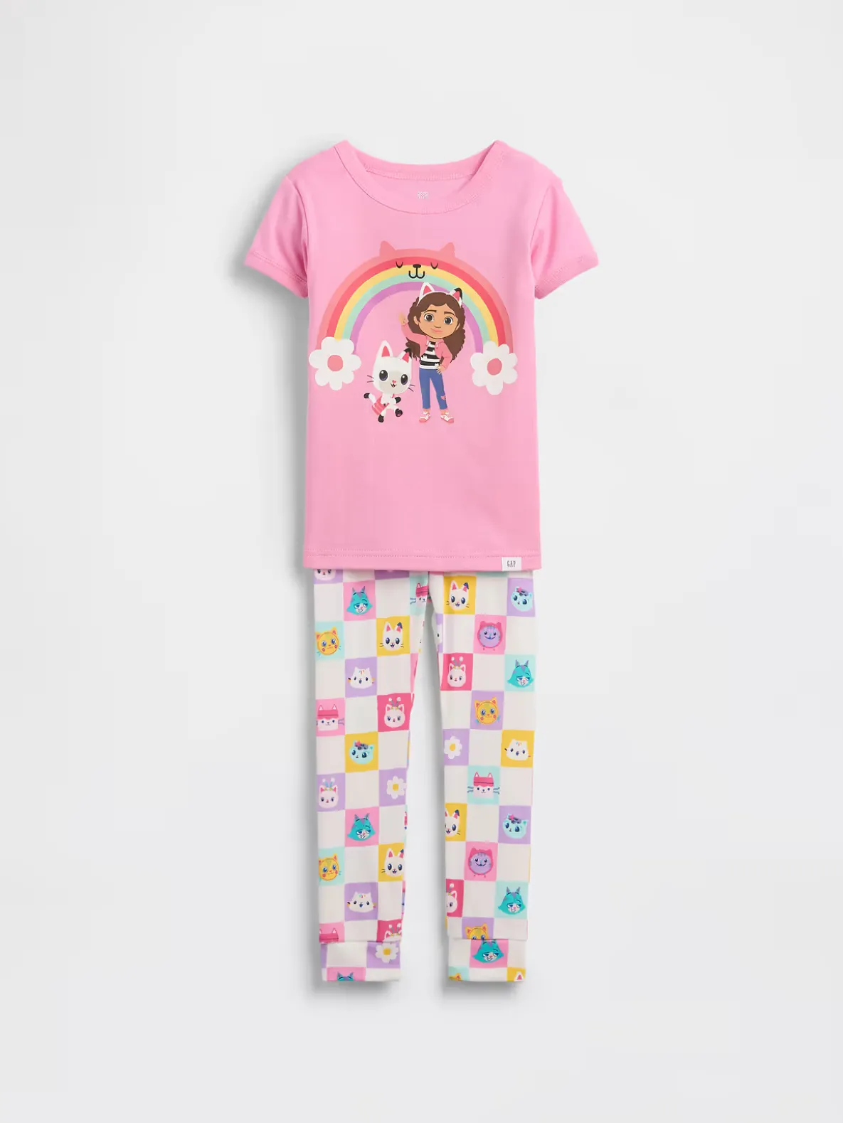 Baby & Toddler Organic Brushed Cotton Gabby's Dollhouse PJ Set