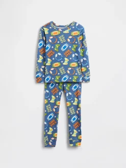 Baby & Toddler Organic Brushed Cotton PJ Set