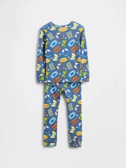 Baby & Toddler Organic Brushed Cotton PJ Set