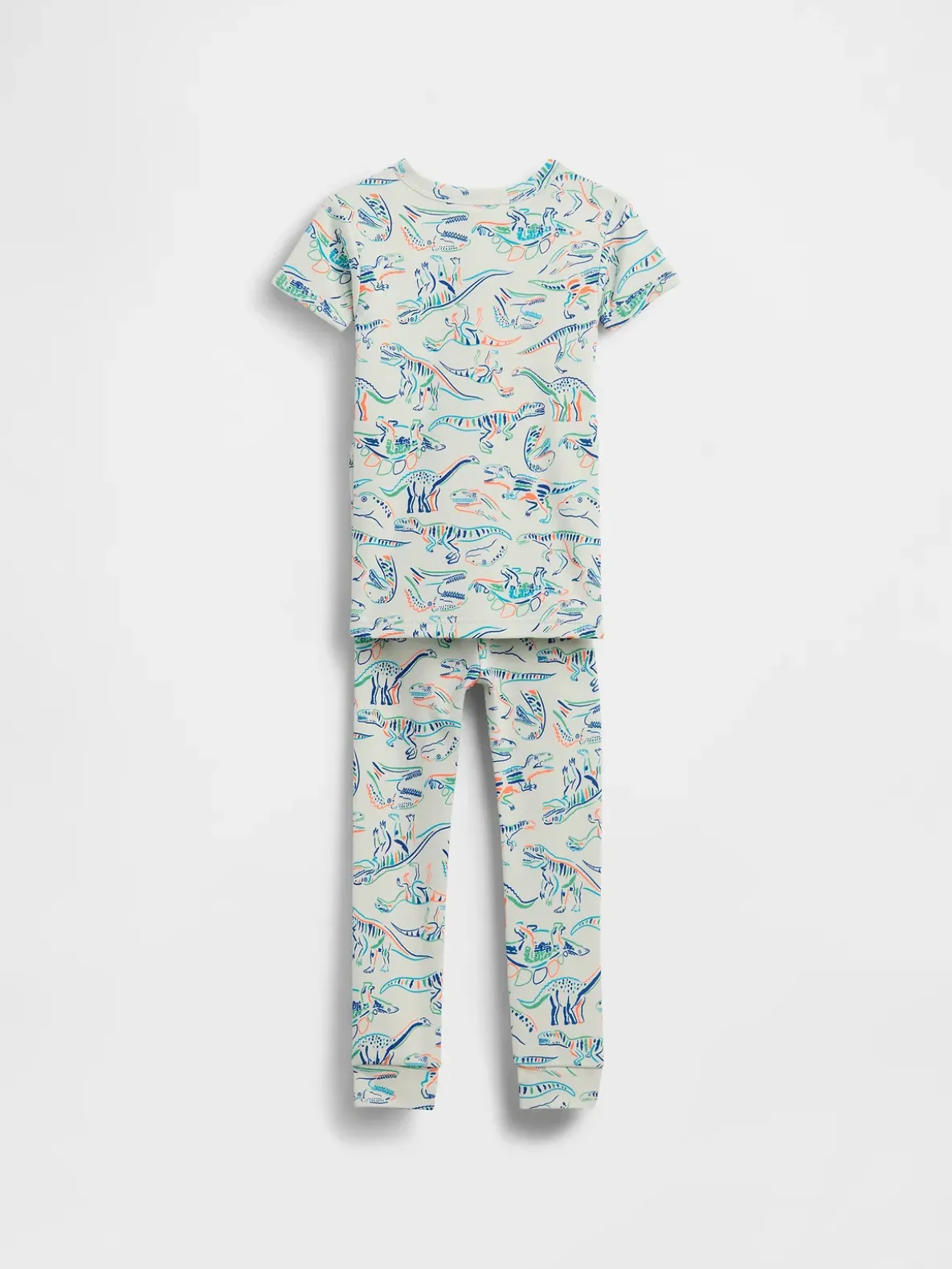 Baby & Toddler Organic Brushed Cotton Dino PJ Set