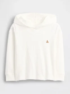 Baby & Toddler Organic Cotton Hooded T-Shirt