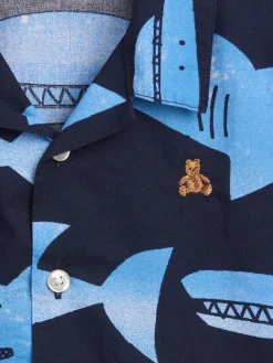 Baby & Toddler Organic Cotton Poplin Print Shirt