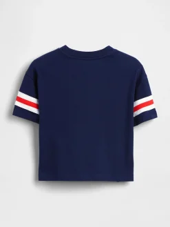 Baby & Toddler Oversized Brannan Bear Varsity Graphic Logo T-Shirt