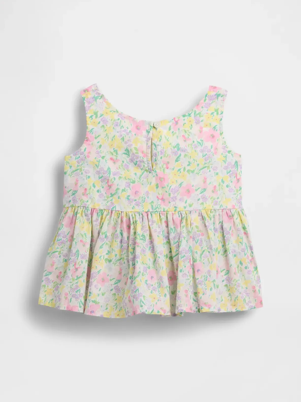 Baby & Toddler Peplum Bow Tank Top