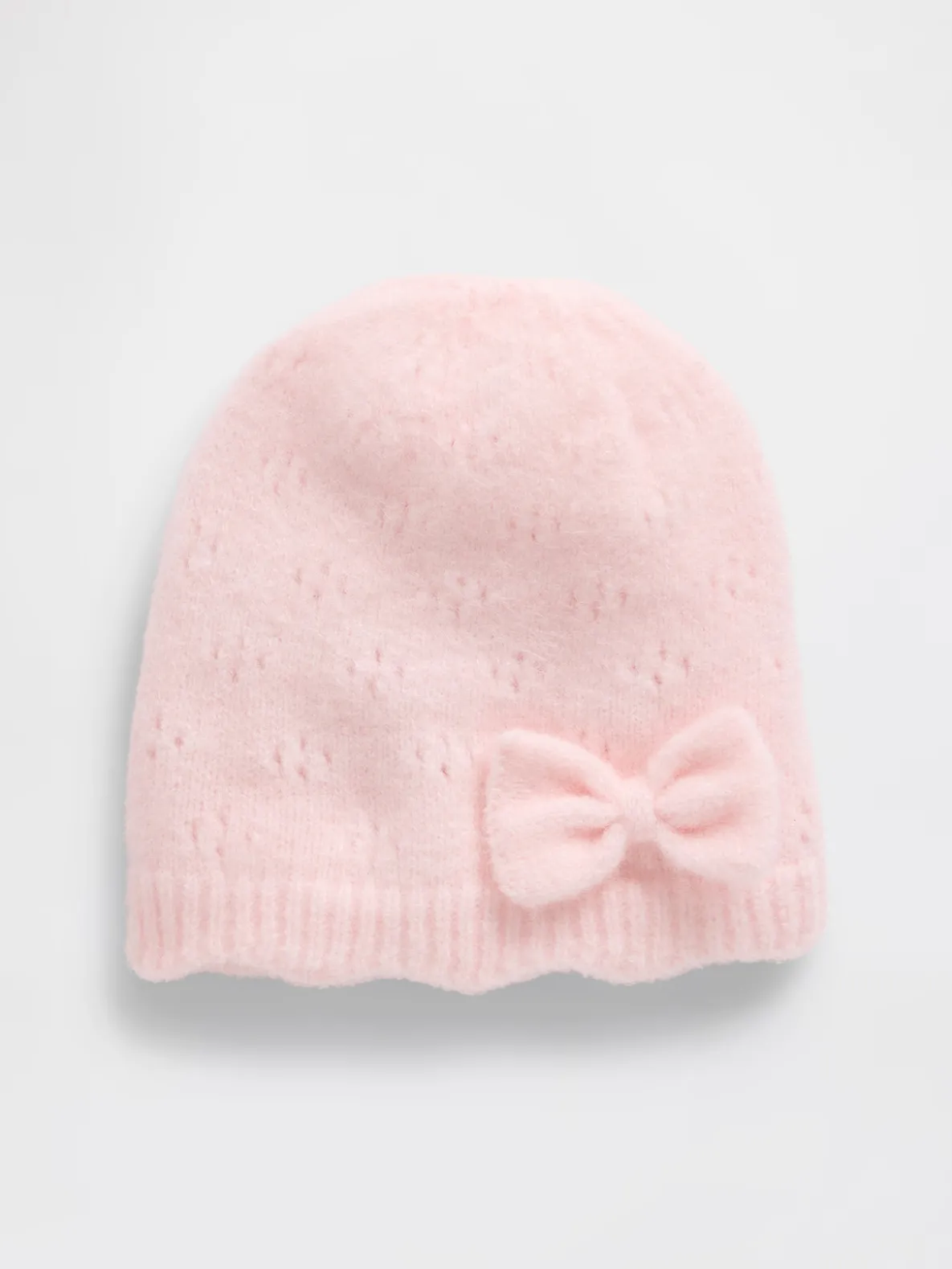 Baby & Toddler Pointelle Bow Beanie