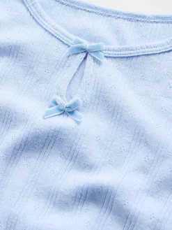 Baby & Toddler Pointelle Bow Top