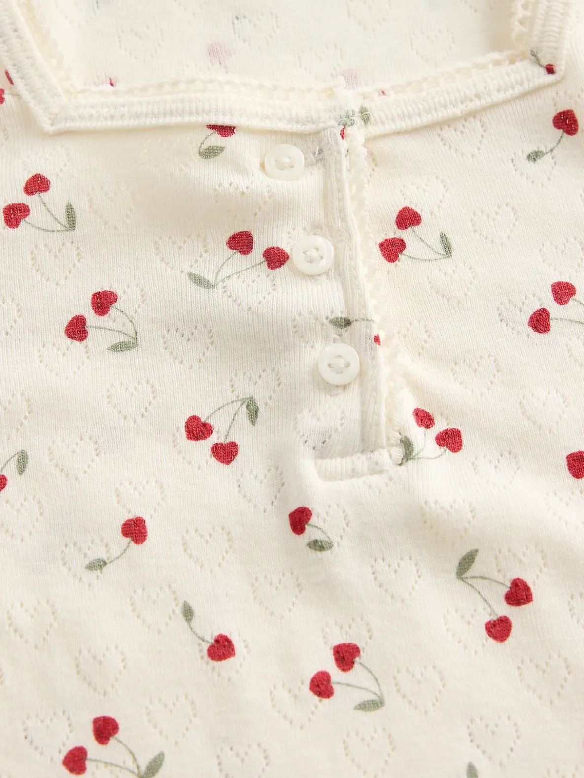 Baby & Toddler Pointelle Henley Top