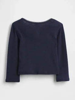 Baby & Toddler Pointelle Henley Top