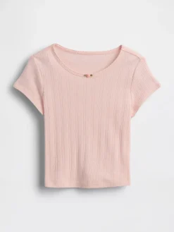 Baby & Toddler Pointelle Rib T-Shirt