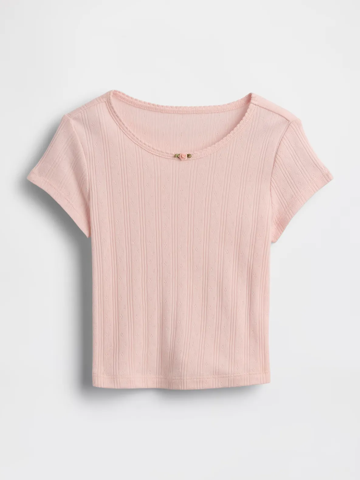 Baby & Toddler Pointelle Rib T-Shirt