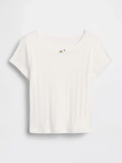 Baby & Toddler Pointelle Rib T-Shirt