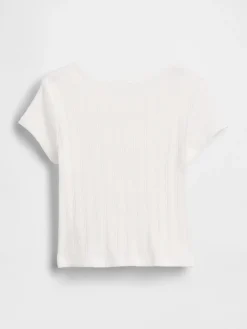 Baby & Toddler Pointelle Rib T-Shirt
